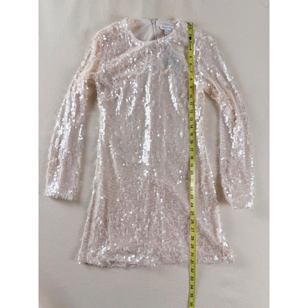 Gianni Bini Ruby Sequin Mini Dress NWT Size Small Champagne - Picture 10 of 14